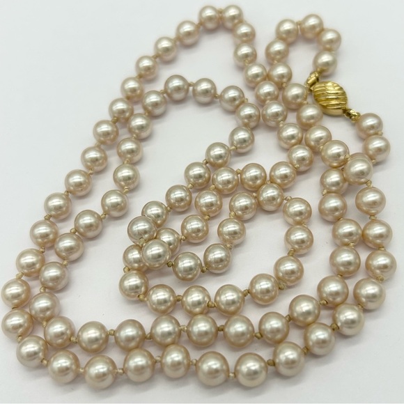 Marvella 30” Pearl Strand Necklace - Picture 2 of 3